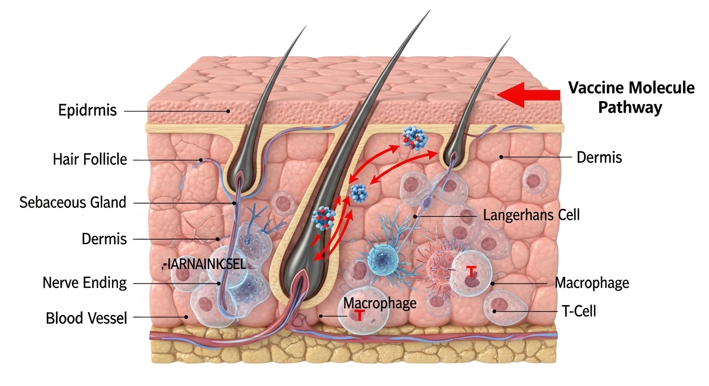 Notre peau, une porte d'entrée insoupçonnée