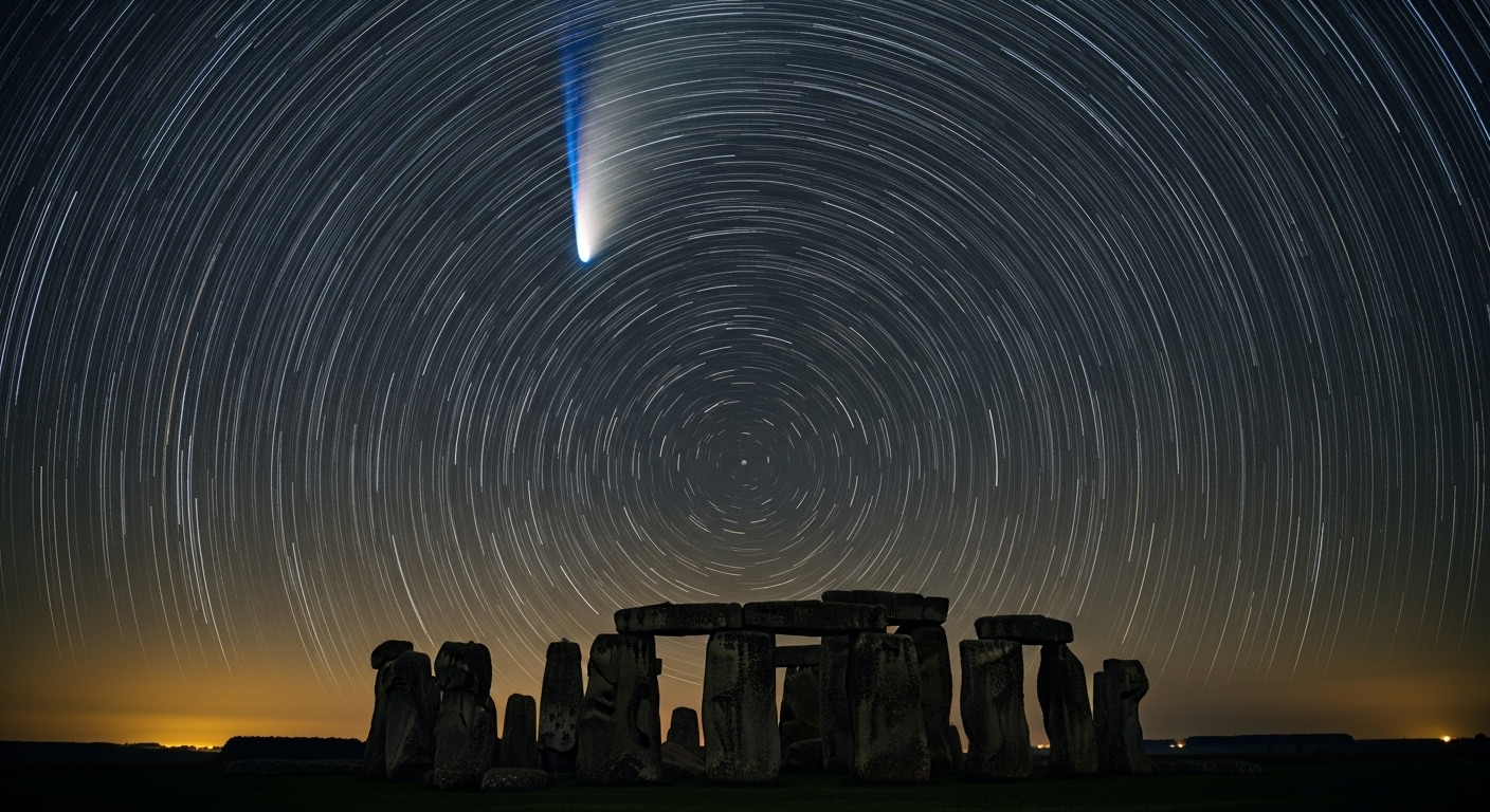 Une comète géante, un spectacle record