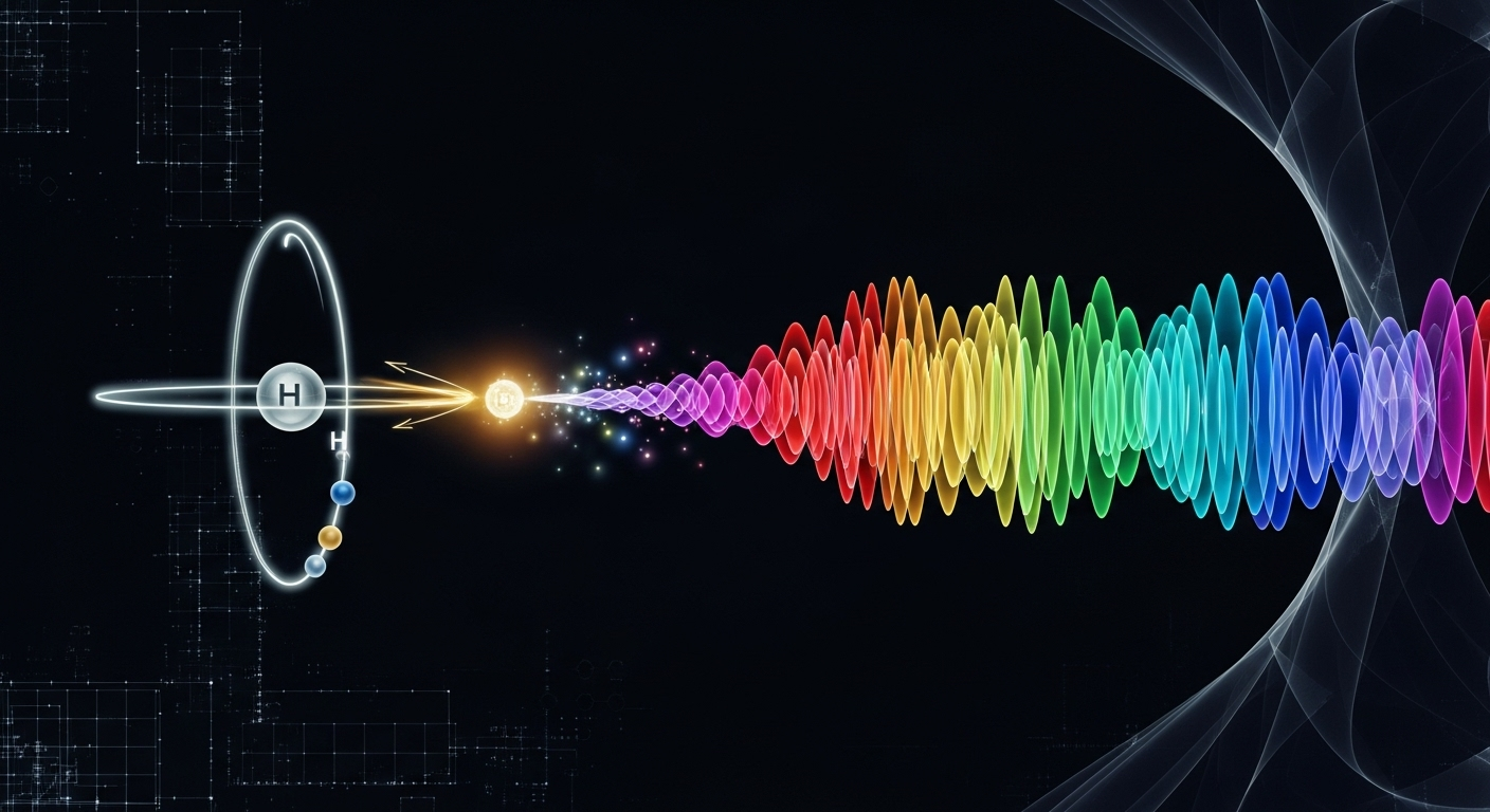 La signature d'un gaz surchauffé