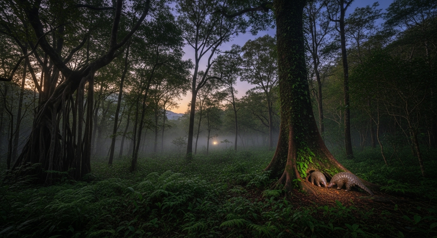 Une scène jamais vue : la naissance d’un bébé pangolin et sa parade nuptiale immortalisées dans la nature