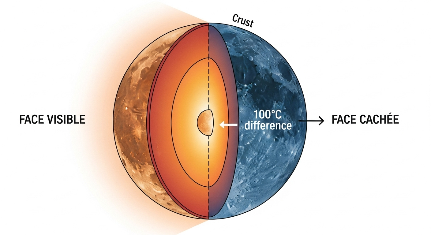 Une différence de température qui vient des profondeurs