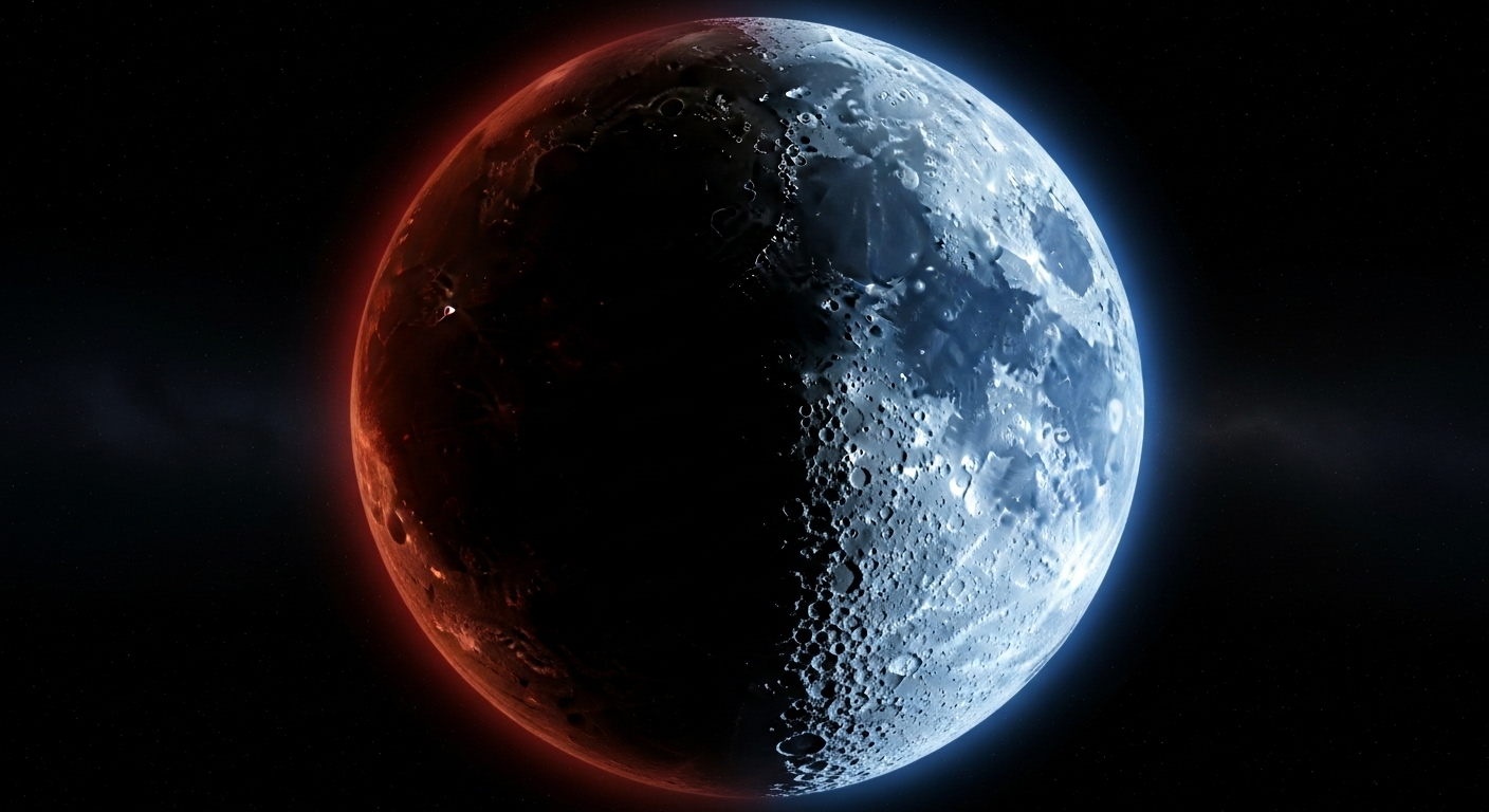 La Lune a deux visages : les scientifiques découvrent une troublante fracture entre ses deux faces