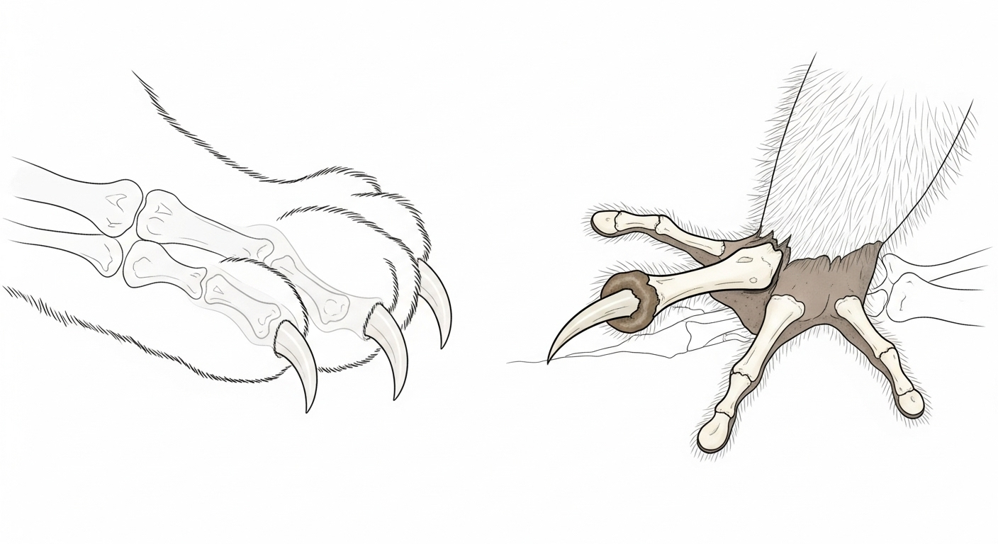 Des griffes qui ne sont pas comme les autres