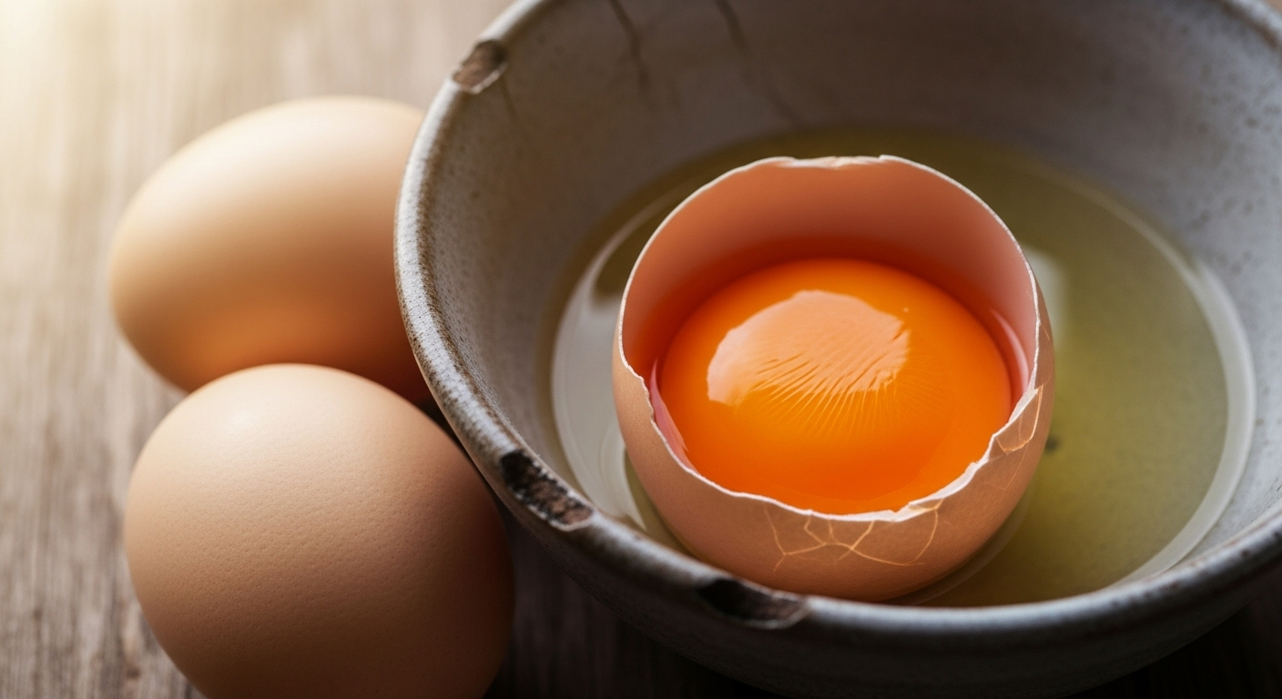 L'œuf, ou la protéine à l'état pur