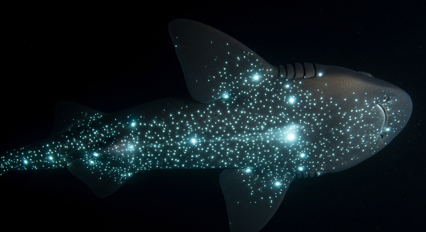 Une lumière ventrale pour se camoufler