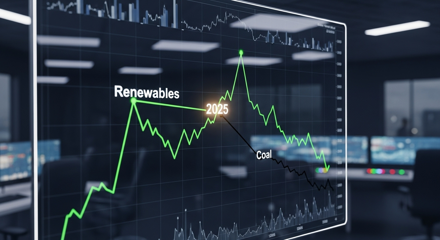 2025 : les énergies renouvelables dépassent le charbon — un tournant historique pour la planète