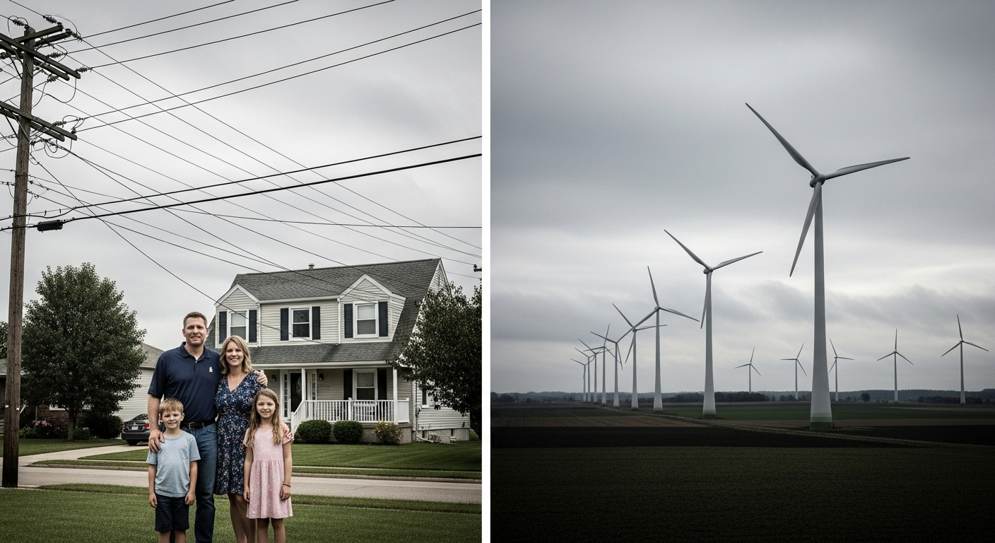 À l'ouest, un contraste saisissant