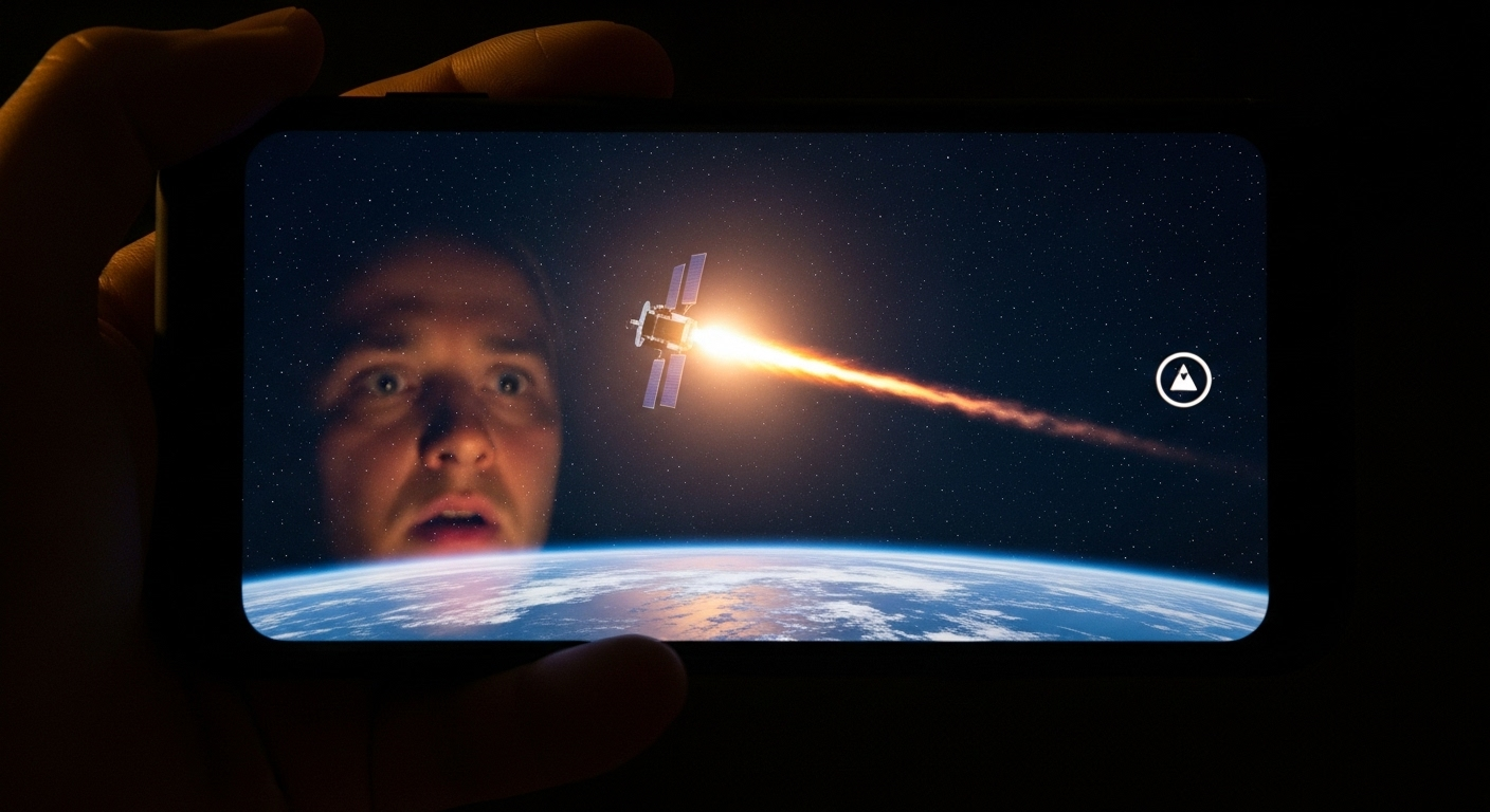 Chaque jour, 1 à 2 satellites Starlink tombent du ciel : les scientifiques tirent la sonnette d’alarme