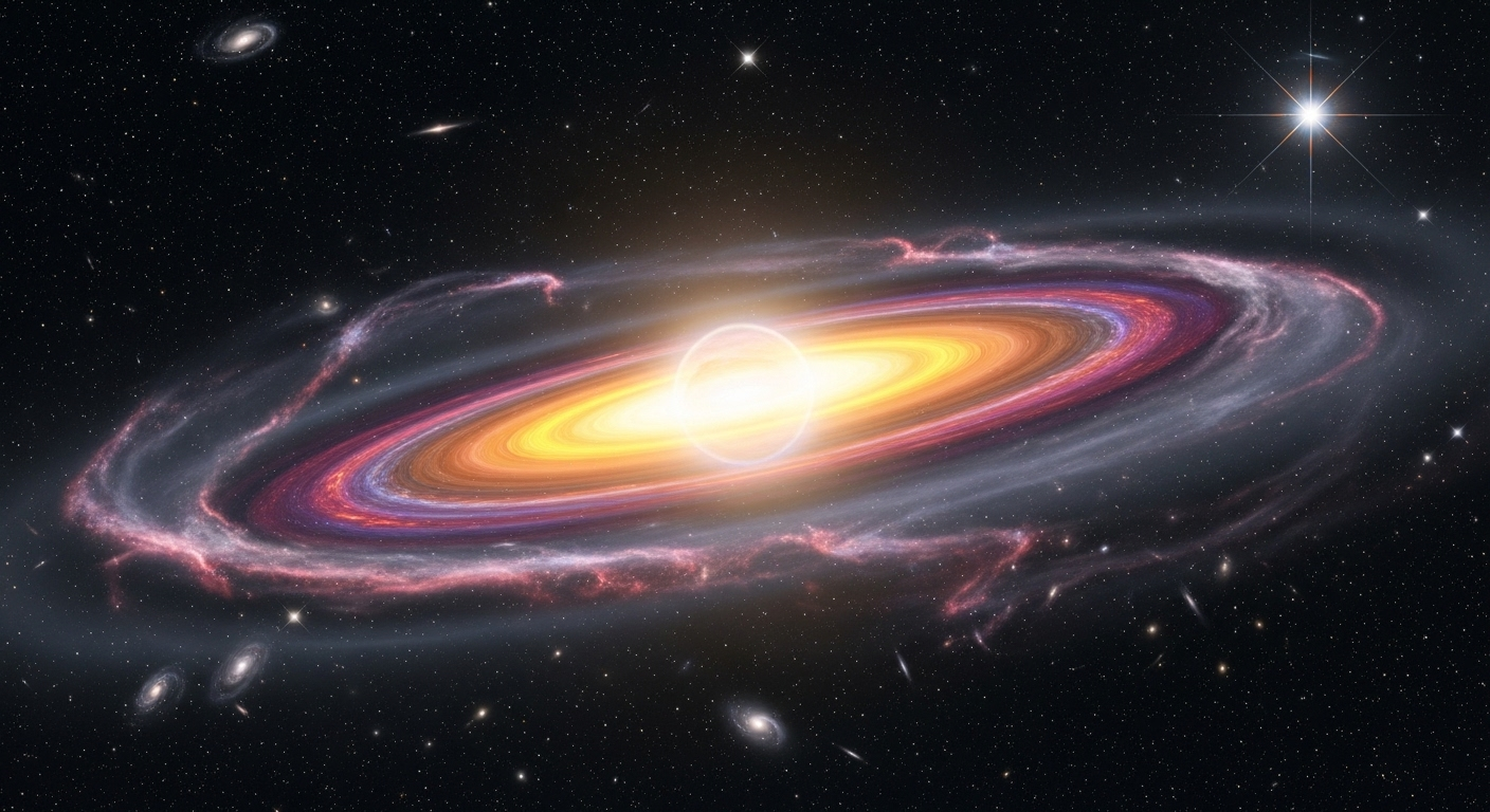 Les scientifiques stupéfaits : un bébé planète dévore 6,6 milliards de tonnes de matière par seconde, un véritable monstre céleste !