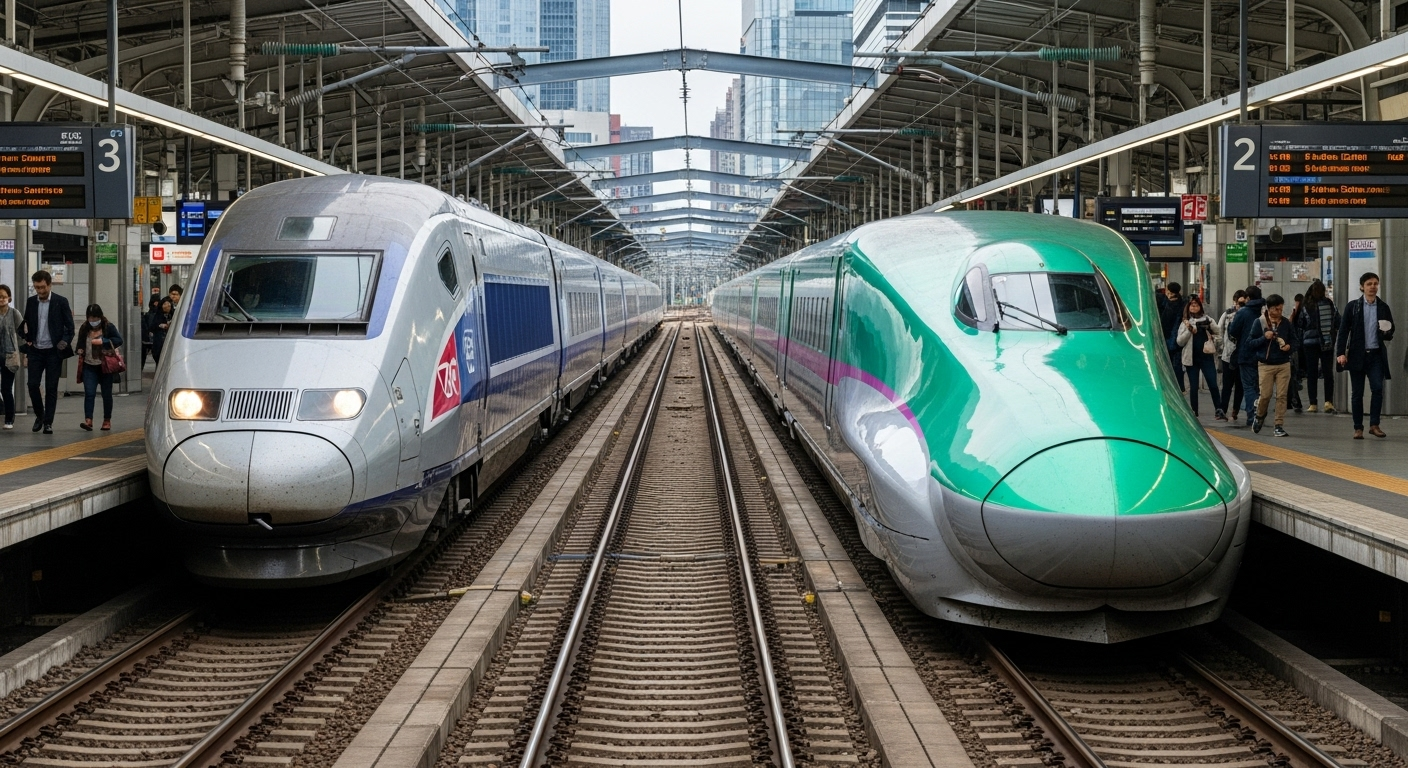 Le TGV et les autres, loin derrière ?