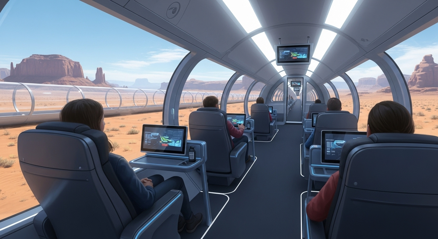 L'horizon Hyperloop : le fantasme de la vitesse absolue