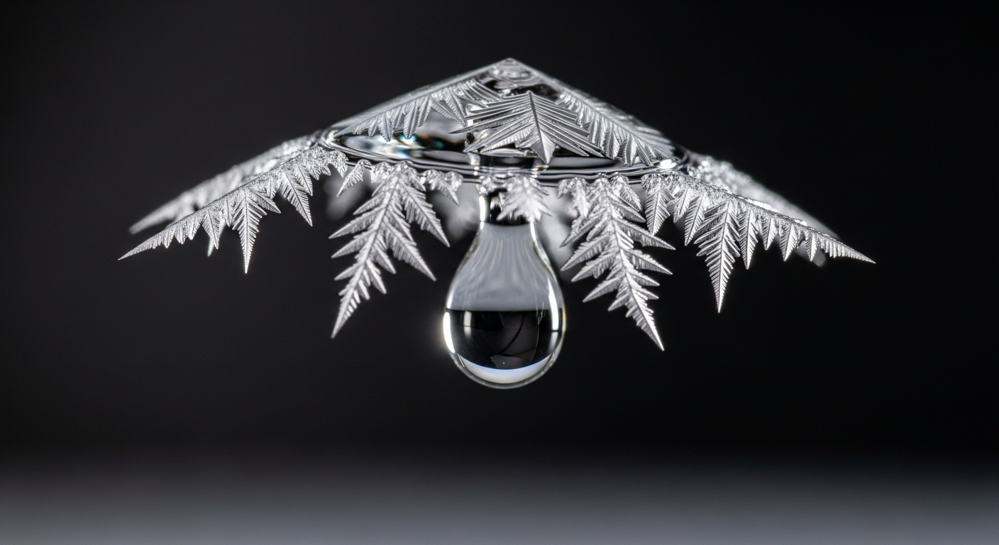 Des scientifiques découvrent une nouvelle forme de glace qui ne devrait pas exister