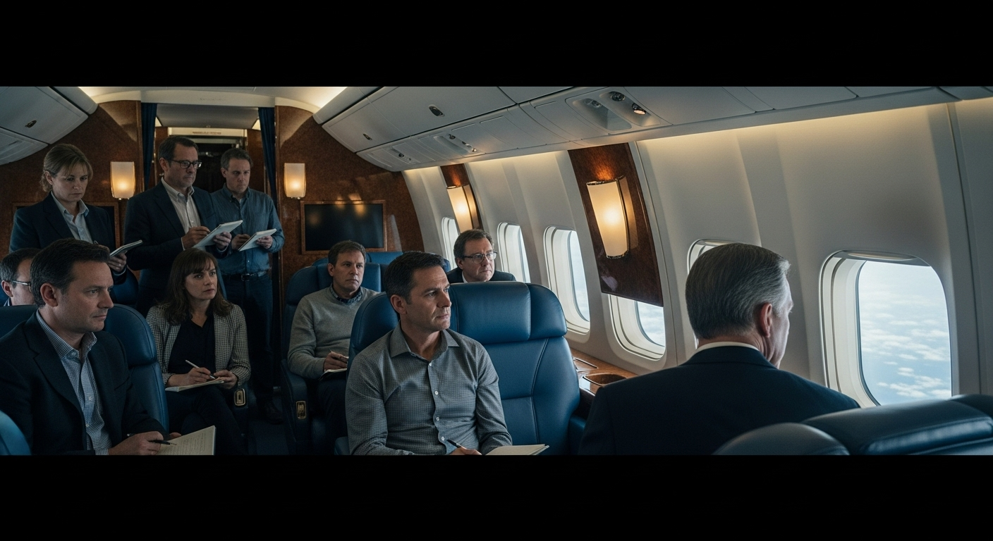 Une déclaration choc en plein vol