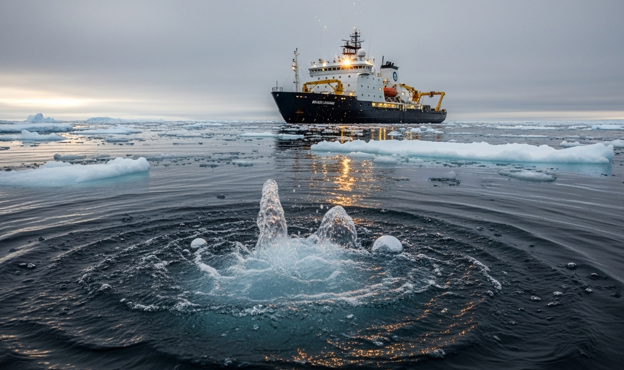 Antarctique : la découverte de fuites de méthane pourrait accélérer le réchauffement climatique