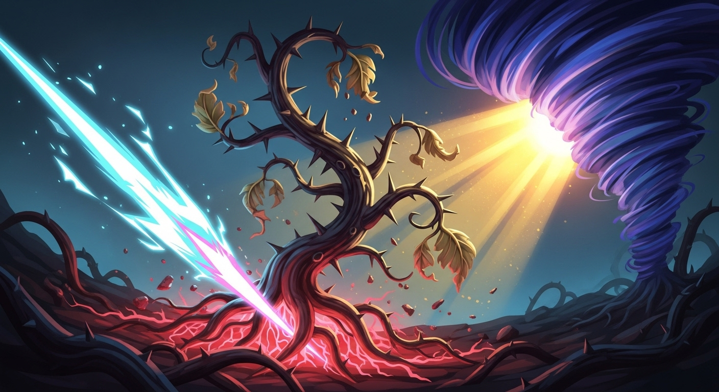 Un double coup dur pour les cellules malades