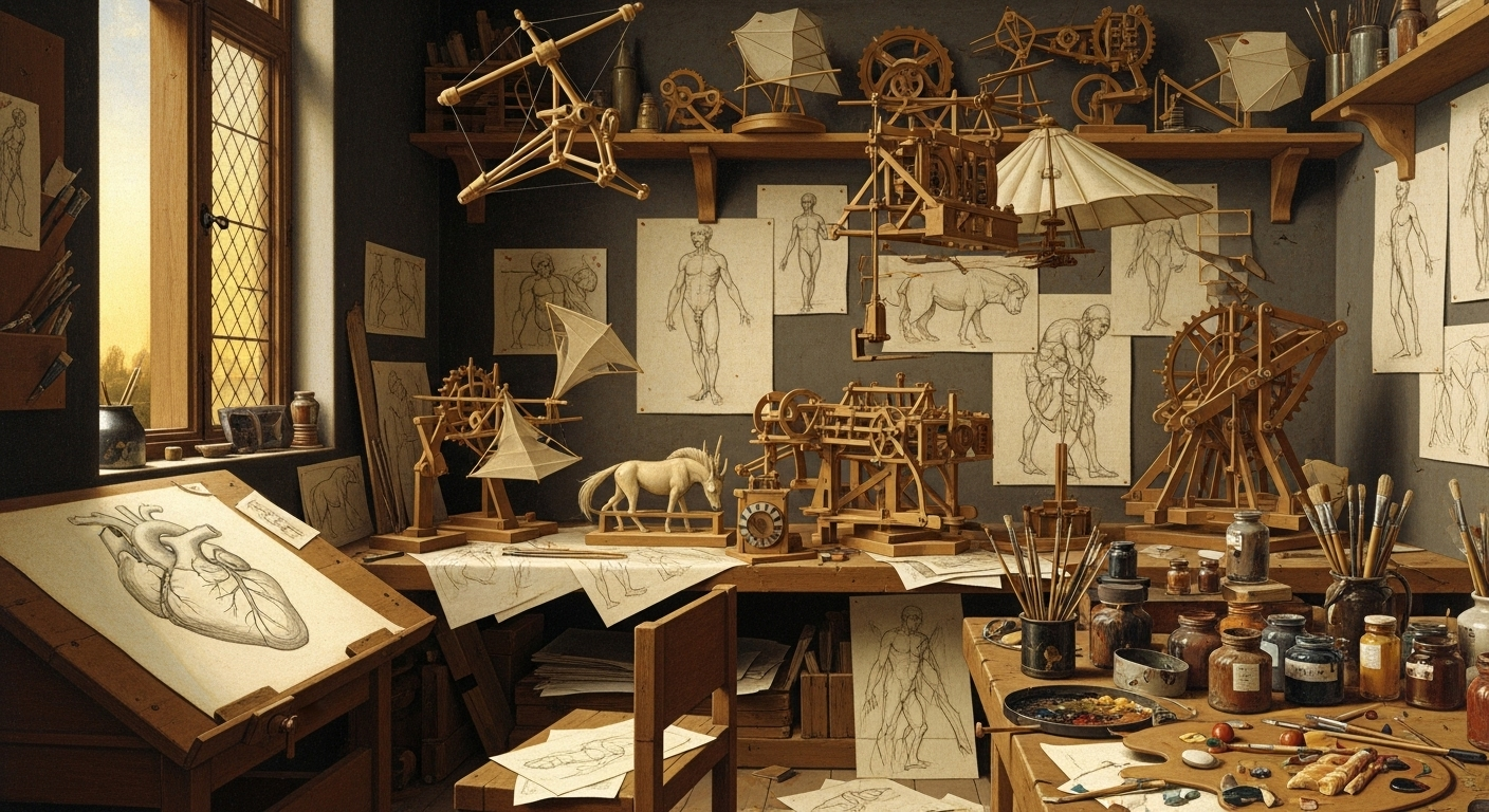 Sans diplôme, Léonard de Vinci a redéfini l’art, la science et l’ingénierie : voici comment