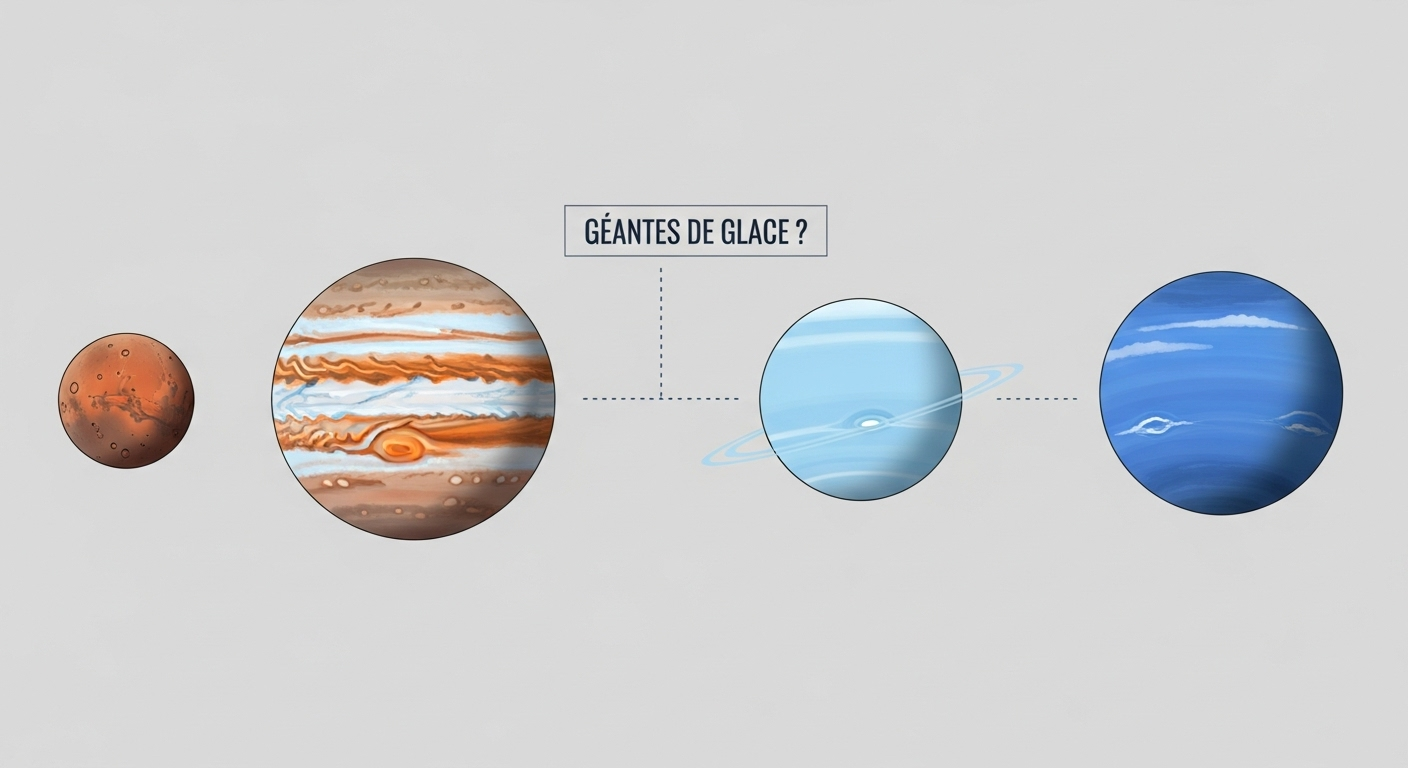 Qu'est-ce qu'une « géante de glace » ?