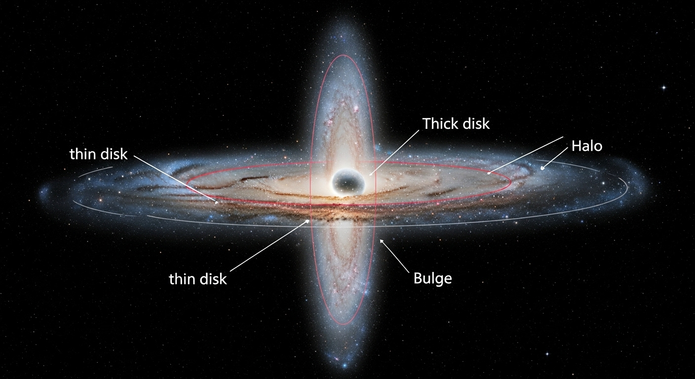 Une relique des vieux quartiers de la Voie lactée