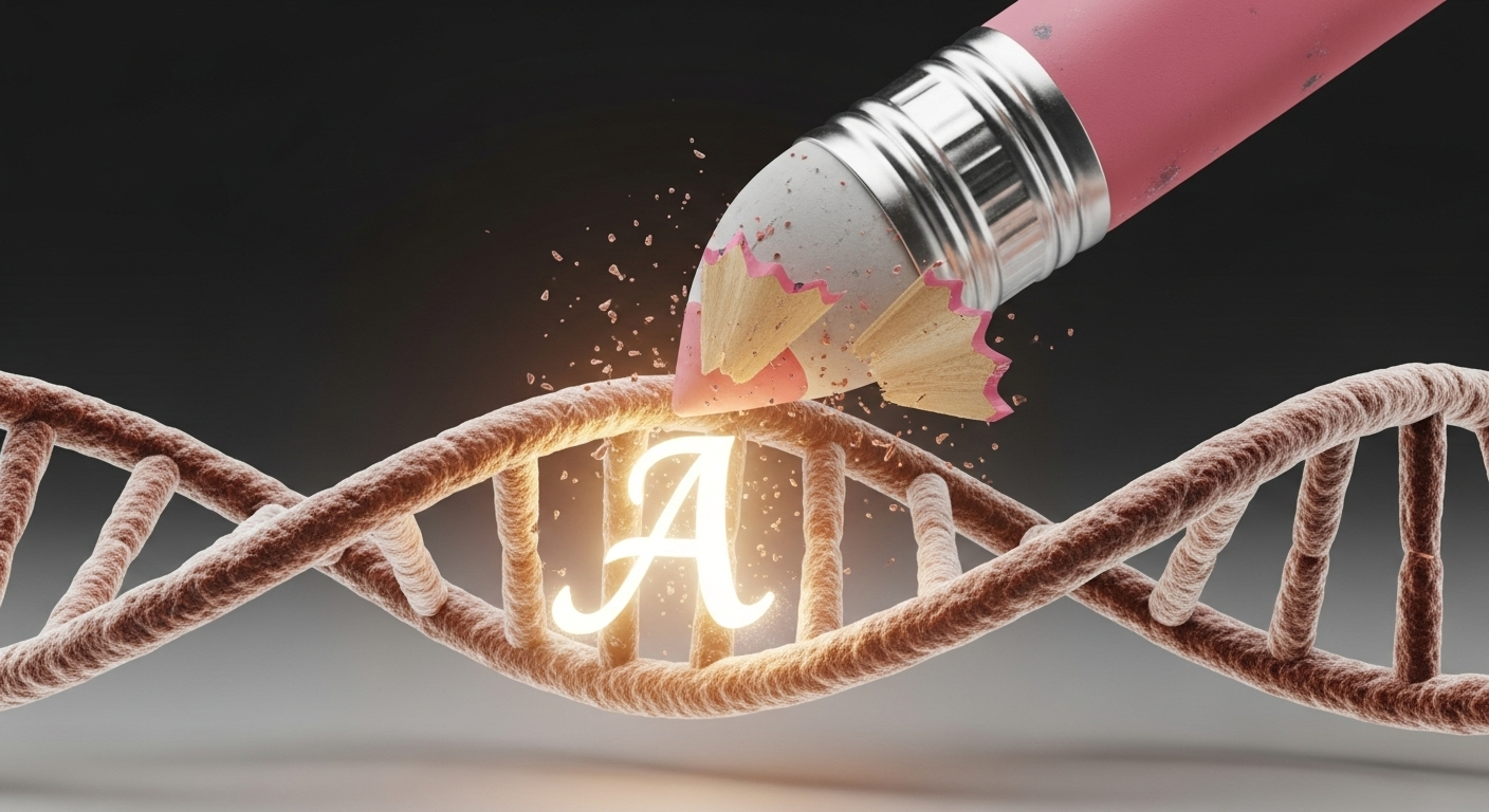 La solution : une gomme et un crayon pour l'ADN