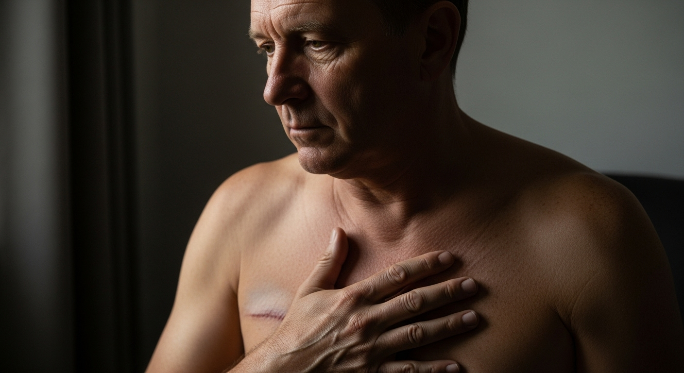 Cancer du sein chez l’homme : 500 cas chaque année, un tabou médical qui persiste