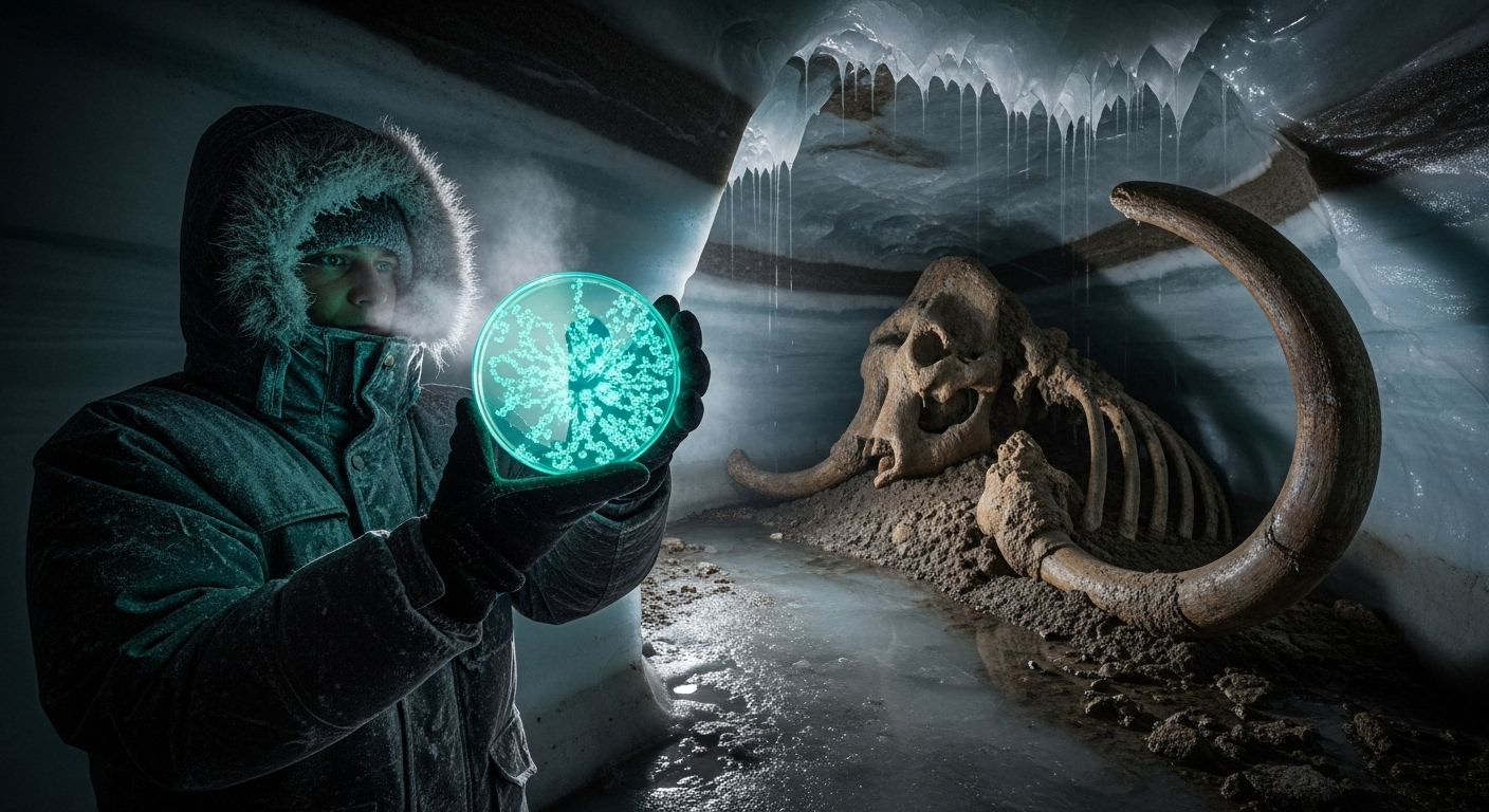 Des microbes endormis depuis 40 000 ans se réveillent en Arctique et menacent le climat