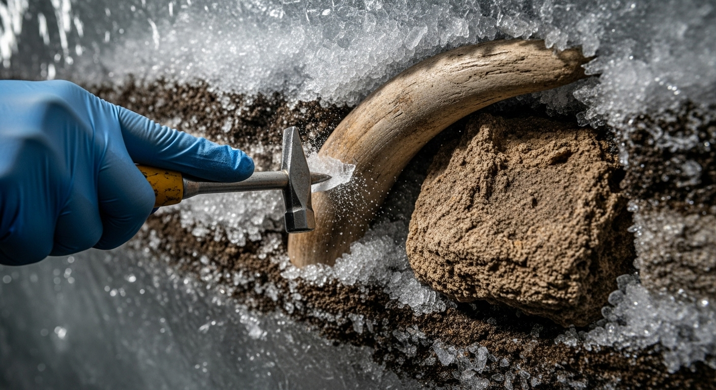 La quête de microbes préhistoriques