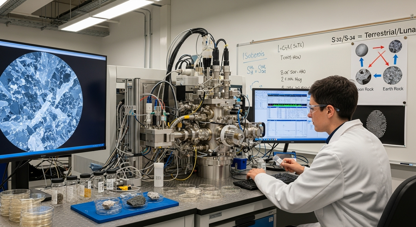 La technique de 'l'empreinte digitale' isotopique