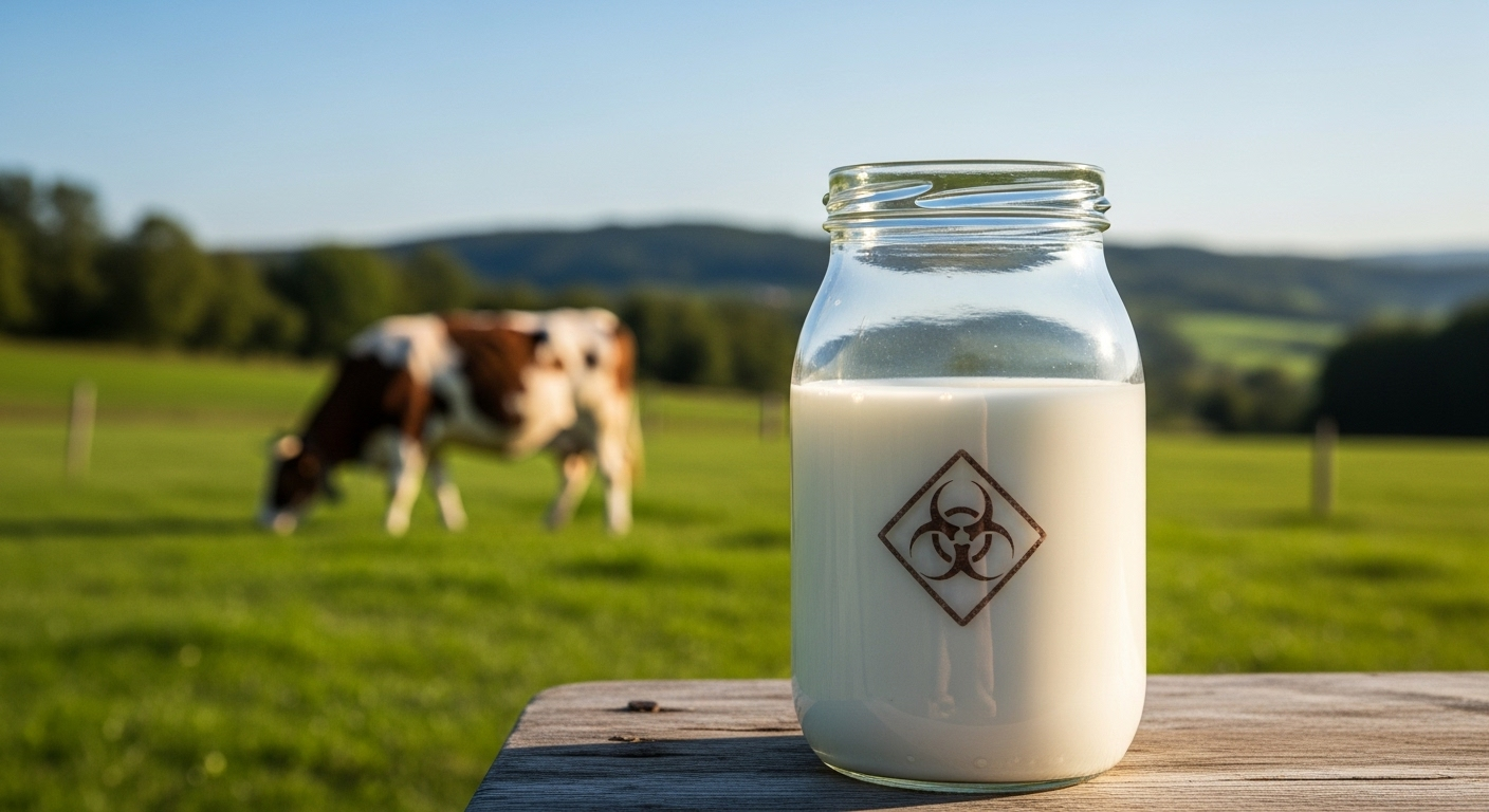 6. Le Lait Cru : le retour à la nature risqué