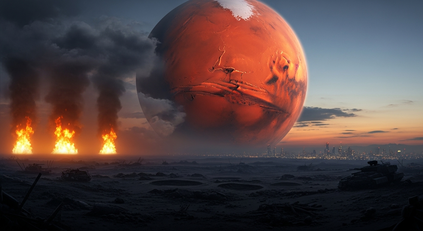 La prédiction pour la fin 2025 : Mars, le sang et le déclin de l'Occident