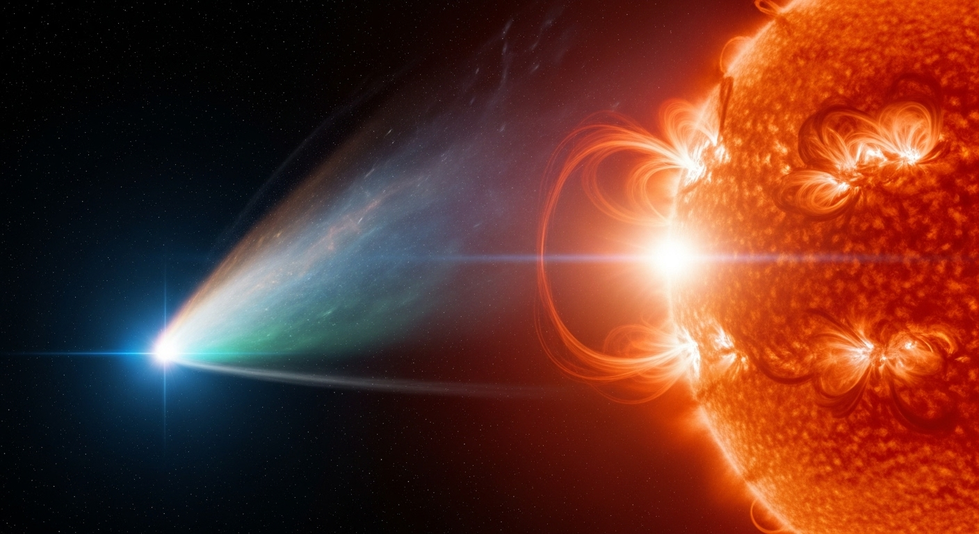 L&rsquo;hypothèse du vaisseau mère extraterrestre sur le point d&rsquo;être testée : un objet interstellaire va frôler le soleil