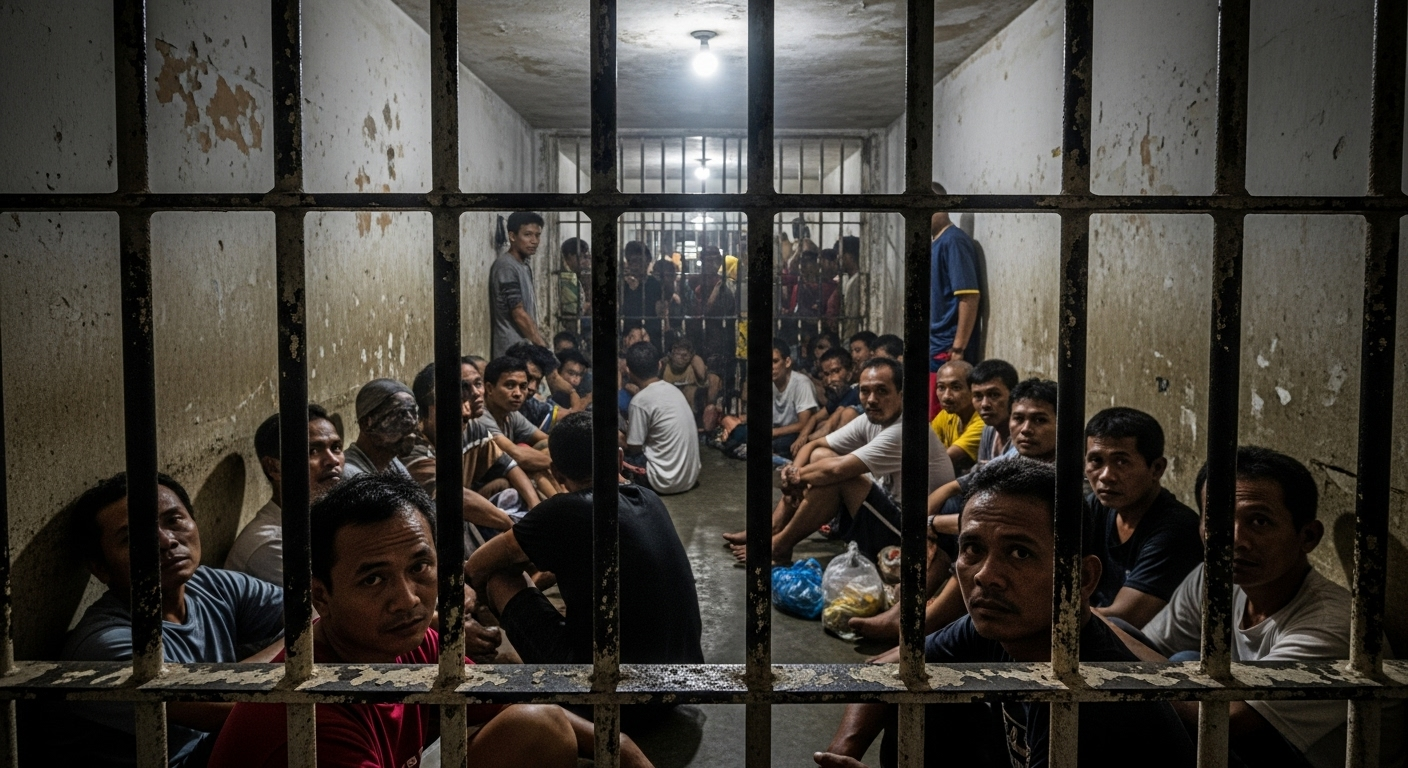 Des conditions de détention très difficiles et un avenir incertain