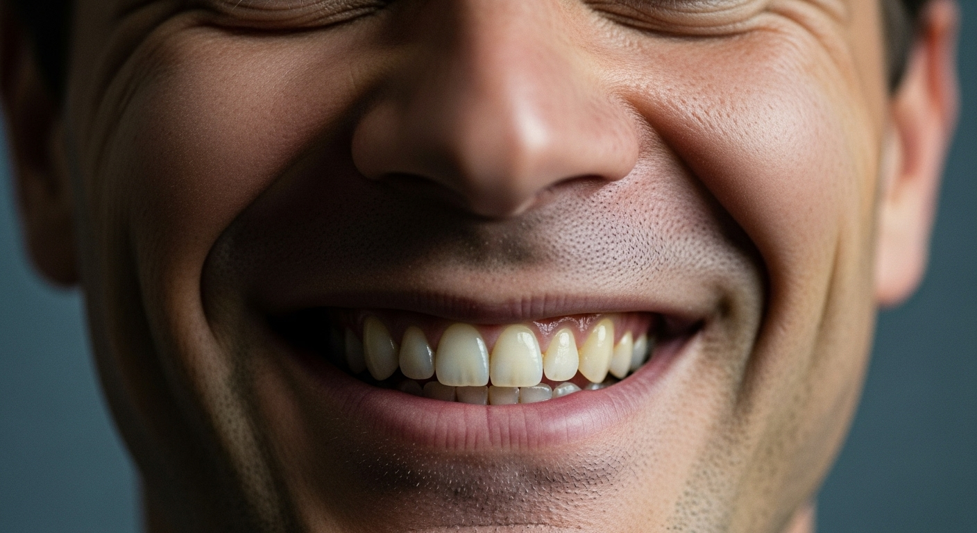 Le deuxième indice : le sourire 'légèrement démoniaque'