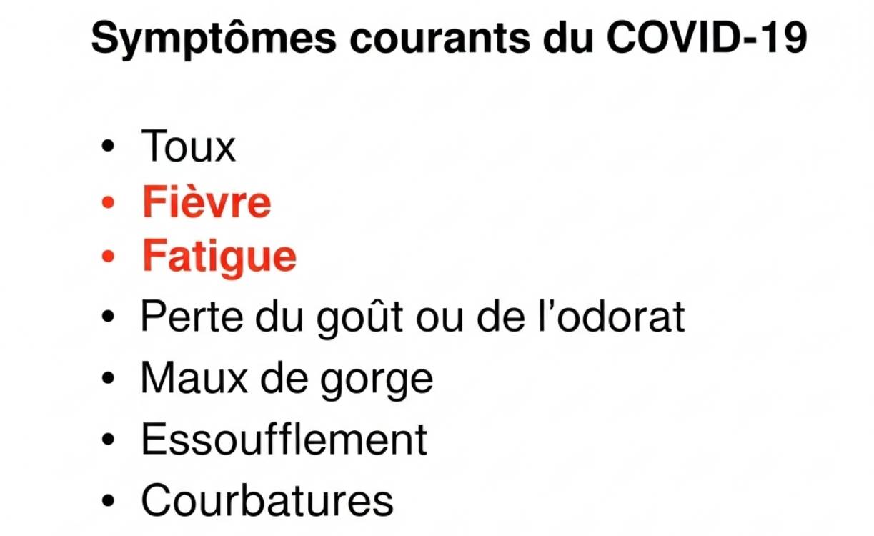 Les symptômes de 'Stratus'