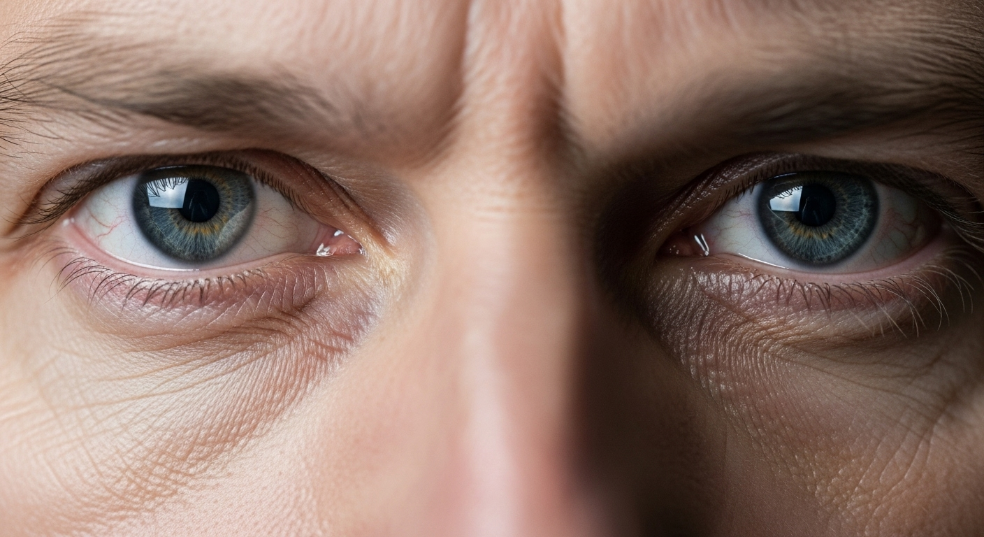 Le premier indice révélateur : les yeux