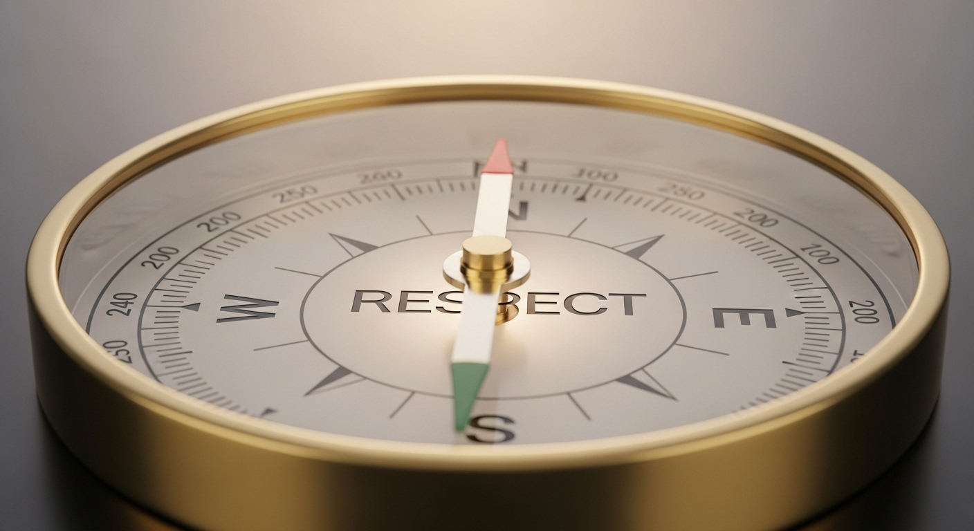 4. « Restons respectueux. »