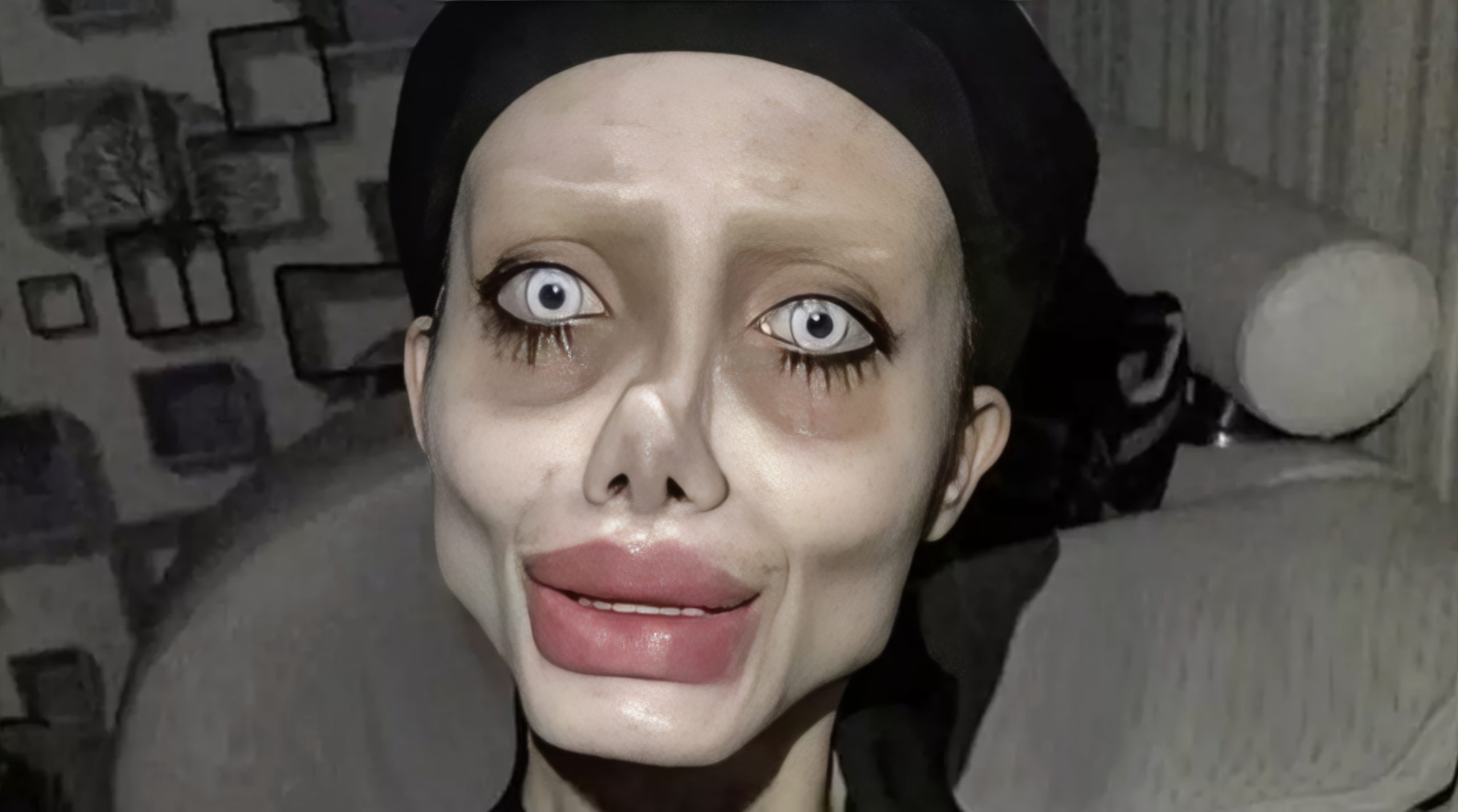 La &quot;Zombie Angelina Jolie&quot; révèle son vrai visage après sa sortie de prison