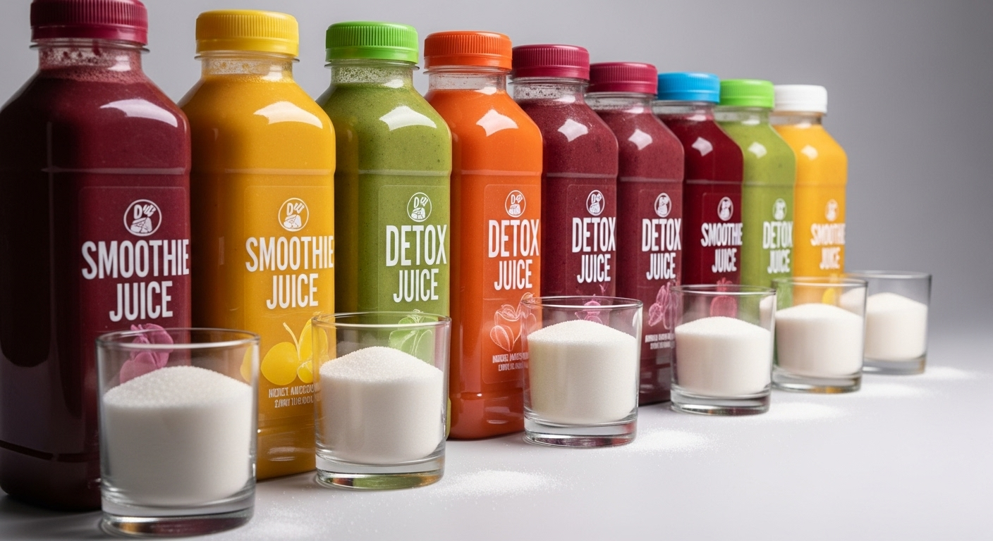 5. Les smoothies et jus détox : des calories liquides et des promesses vides