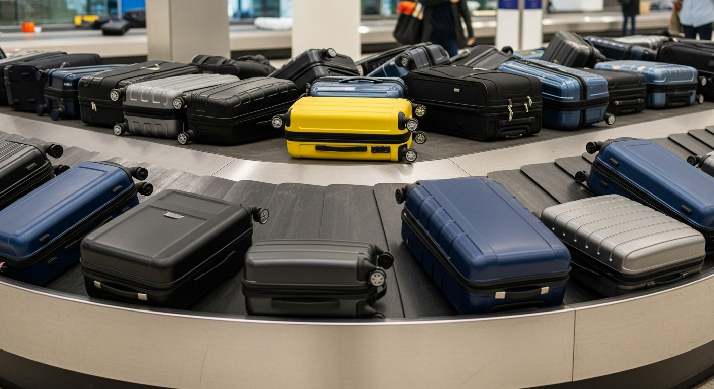 Vous prenez l&#039;avion bientôt ? Évitez ces couleurs de valises, conseille une compagnie aérienne