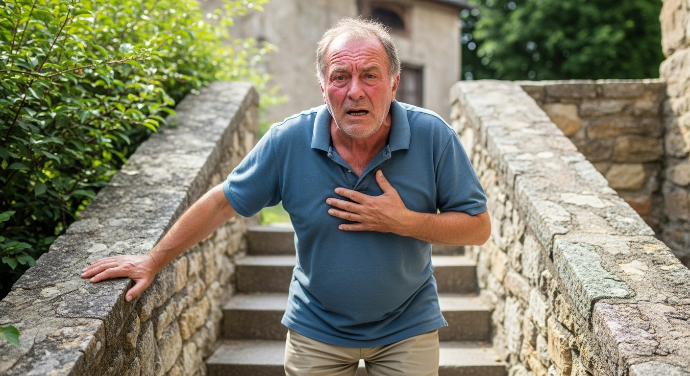 Signe n°5 : Vous êtes essoufflé au moindre effort