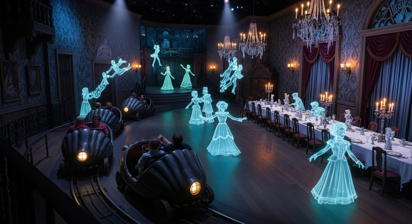 L'attraction au cœur du drame : la 'Maison Hantée'