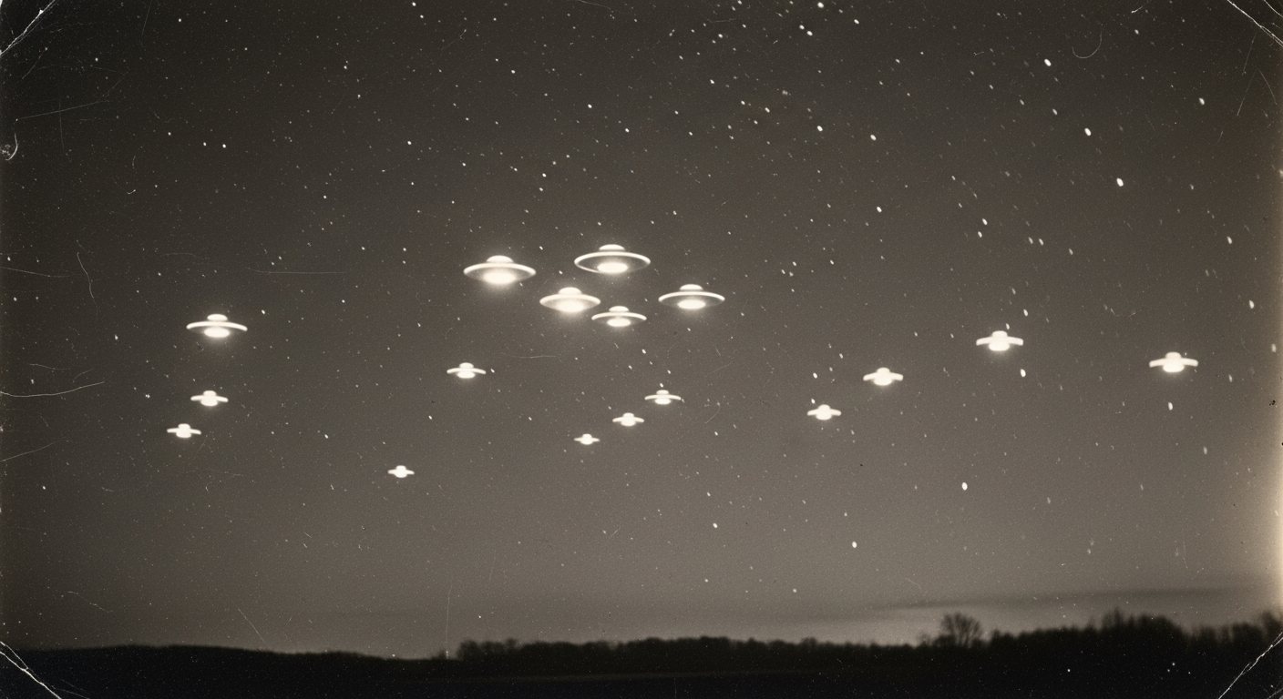 Il y a 75 ans, d’étranges flashs dans le ciel évoquaient des OVNIS : des scientifiques proposent deux explications stupéfiantes