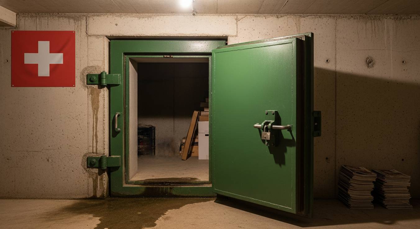 La Suisse a construit 370 000 abris nucléaires pour protéger toute sa population