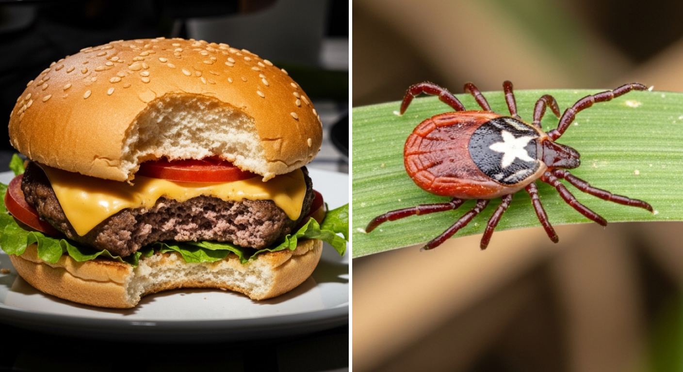 Un homme meurt après avoir mangé un burger : le premier décès lié à une allergie à la viande transmise par les tiques