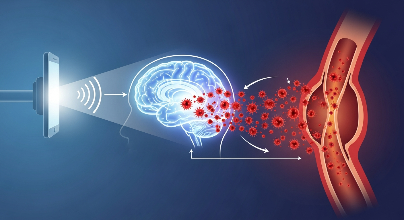 Comment la lumière stresse notre cerveau et nos artères