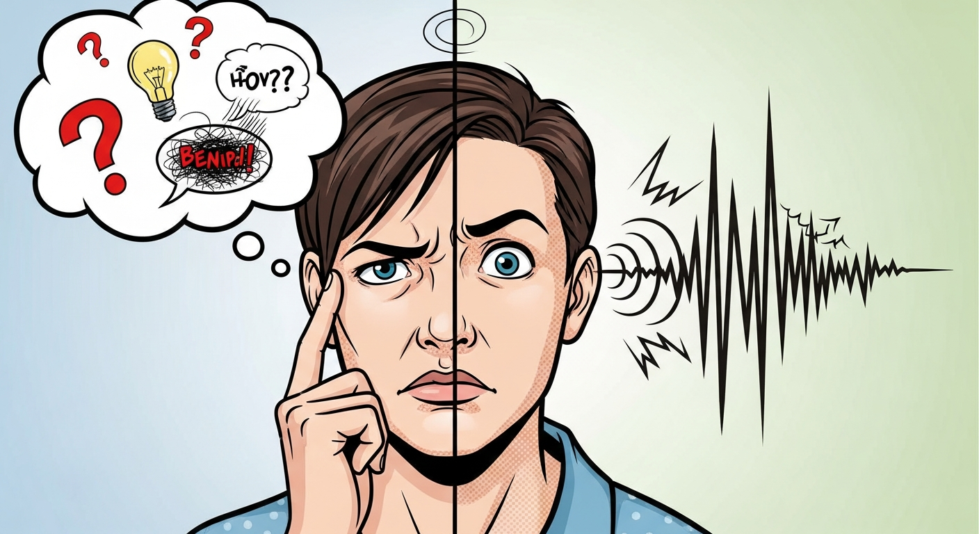 Quand le cerveau confond la pensée et la parole