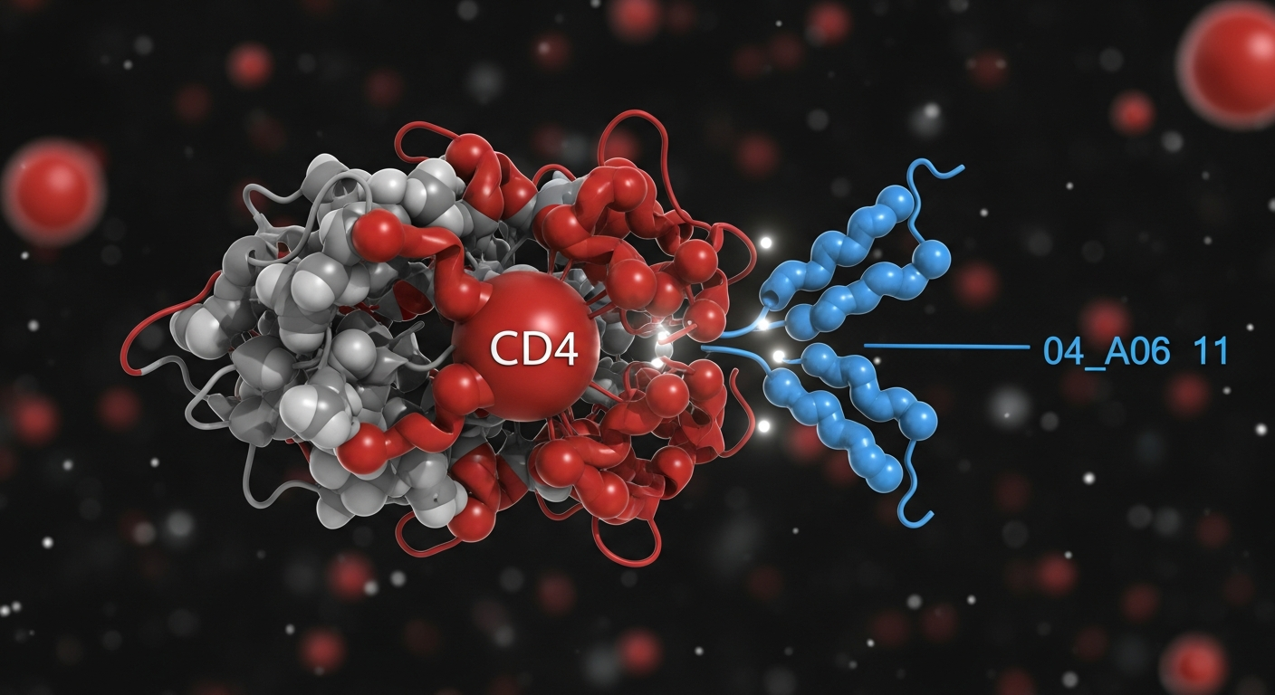 Le secret de l'anticorps 04_A06 : une "clé" unique pour bloquer le virus