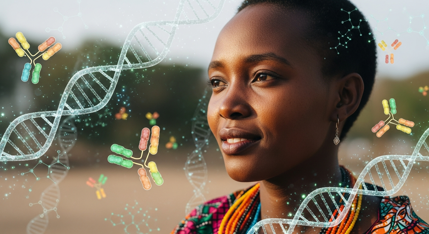 Des anticorps d&rsquo;une femme tanzanienne supprime la quasi-totalité des variants du VIH testés