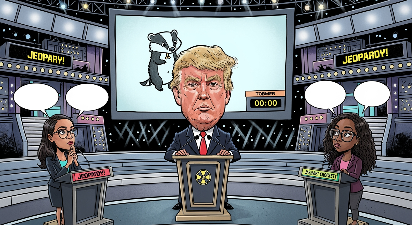 Le défi lancé à ses opposantes démocrates