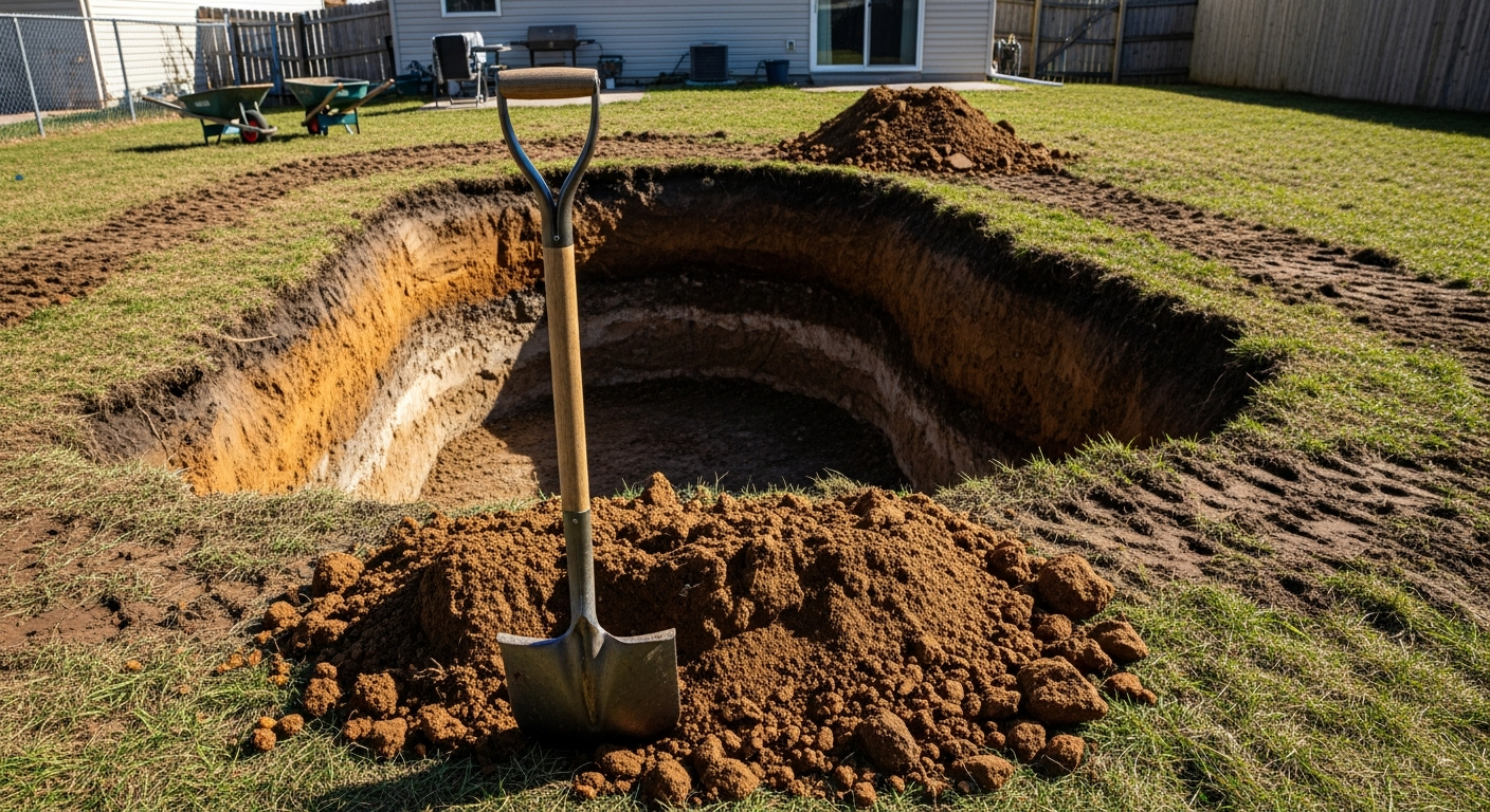 Un homme découvre un véritable trésor en creusant sa piscine, les autorités interviennent immédiatement