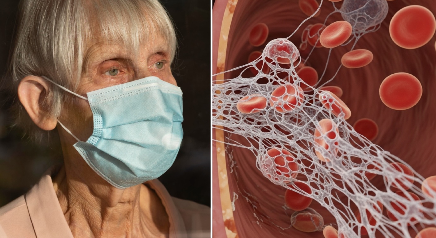 Les personnes atteintes de Covid long ont cette chose à l&#039;allure étrange dans leur sang